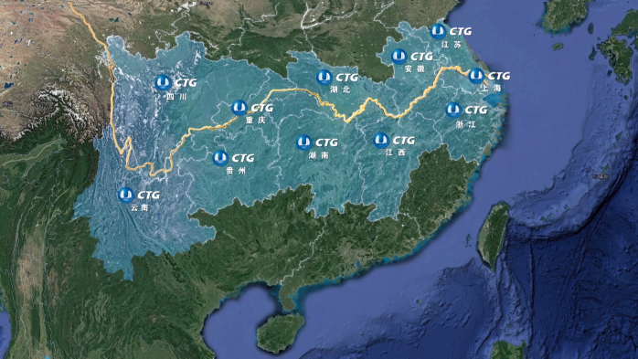 流域分布图