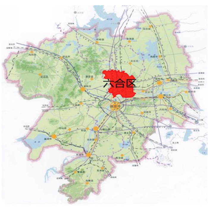 六合区农污 PPP 项目区位图2 六合区农污 PPP 项目区位图2